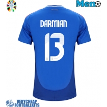 Italy Matteo Darmian #13 Replica Home Shirt Euro 2024 Short Sleeve